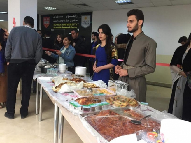 قوتابیانی فاكه‌ڵتی ئه‌ندازیاری زانكۆی سۆران فێستیڤاڵێكیان ساز كرد